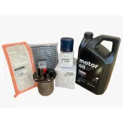 Pachet revizie schimb ulei Dacia Duster 1.5 Dci (2018+) fara adblue, filtre Dacia, ulei Dacia 5W30 RN17