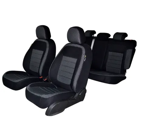 Set huse scaun UMBRELLA Dacia Lodgy (5 locuri) 2012+ (bancheta fractionata) cu tetiere spate in forma de L 45945
