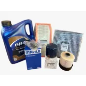 Pachet revizie schimb ulei Dacia Logan/ Sandero II 1.5 DCI, filtre Dacia, ulei Elf Evolution Fulltech FE 5W30 5L