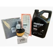 Pachet revizie schimb ulei, Dacia Logan II 1.0 Tce, filtre Dacia, ulei Renault-Castrol GTX 5W30 RN17