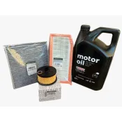 Pachet revizie schimb ulei, Dacia Logan II 1.0 Tce, filtre Dacia, ulei Renault-Castrol GTX 5W30 RN17 (fara filtre gaz)