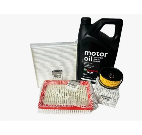 Pachet revizie schimb ulei Dacia Logan III 1.0 Tce 2021+, filtre Dacia, ulei Renault-Castrol GTX RN17 0W20 (fara filtre gaz)