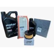 Pachet revizie schimb ulei Dacia Duster 1.3 Tce 2018+, filtre Dacia, ulei Renault-Castrol GTX 5W30 RN17