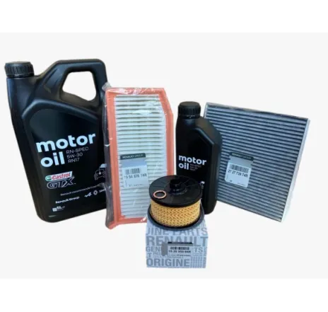 Pachet revizie schimb ulei Dacia Duster 1.3 Tce 2018+, filtre Dacia, ulei Renault-Castrol GTX 5W30 RN17