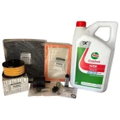 Pachet revizie Dacia Duster III / Bigster / Logan III Facelift 1.2 TCe – filtre originale + ulei Castrol GTX 0W-16 AN2022 5L