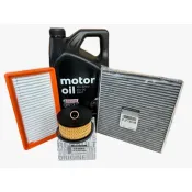 Pachet revizie schimb ulei Dacia Duster 1.0 Tce 2021+, filtre Dacia, ulei Renault-Castrol GTX 5W30 RN17