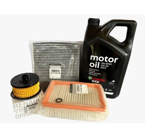 Pachet revizie schimb ulei Dacia Duster III 1.0 TCe Eco-G 100 – Castrol GTX RN17 5W30 (fara filtre gaz)