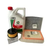 Pachet revizie schimb ulei Dacia Duster III 1.0 TCe Eco-G 100 – Castrol GTX RN17 5W30 (fara filtre gaz)