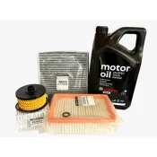 Pachet revizie schimb ulei Dacia Duster III 1.3 TCe hybrid (mild &amp; full) – Castrol GTX AN-SPEC 0W-16