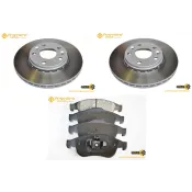 Pachet frane Dacia Duster 1.5 Dci 4X4, discuri ventilate si placute frana, Producator Premiere Classe FDF.375 | FPF.107 (741R|730R)