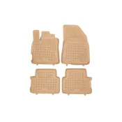 Covorase Presuri Auto Cauciuc Dedicate Bej Dacia JOGGER 5 loc 2021 -