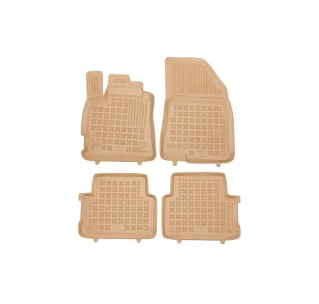 Covorase Presuri Auto Cauciuc Dedicate Bej Dacia JOGGER 5 loc 2021 -