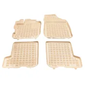 Covorase Presuri Auto Cauciuc Dedicate Bej Dacia SANDERO II 4x2, Facelift 2019 - 2020 | Dacia SANDERO II Stepway, 4x4, Facelift 2019 - 2020