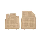 Covorase Presuri Auto Cauciuc Dedicate Bej Mercedes CITAN II fata, 2, 3 loc, manual si cutie automata 2022 - | Nissan TOWNSTAR Van, fata 2021 - | Renault KANGOO III Van, fata 2021 - | Renault KANGOO III E - TECH Van, fata, electric 2021 -