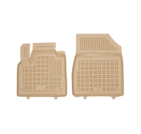 Covorase Presuri Auto Cauciuc Dedicate Bej Mercedes CITAN II fata, 2, 3 loc, manual si cutie automata 2022 - | Nissan TOWNSTAR Van, fata 2021 - | Renault KANGOO III Van, fata 2021 - | Renault KANGOO III E - TECH Van, fata, electric 2021 -
