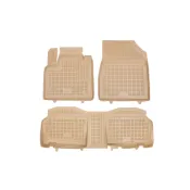 Covorase Presuri Auto Cauciuc Dedicate Bej Mercedes W420 T-CLASS L1, 5 loc 2022 - | Nissan TOWNSTAR L1, Break, 5 loc 2022 - | Renault KANGOO III L1, 5 loc 2021 -