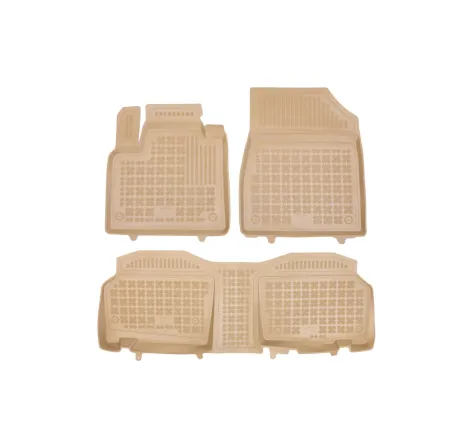 Covorase Presuri Auto Cauciuc Dedicate Bej Mercedes W420 T-CLASS L1, 5 loc 2022 - | Nissan TOWNSTAR L1, Break, 5 loc 2022 - | Renault KANGOO III L1, 5 loc 2021 -