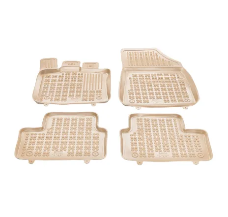 Covorase Presuri Auto Cauciuc Dedicate Bej Renault CAPTUR II 2019 - | Renault CAPTUR II E- TECH Hybrid 2022 -