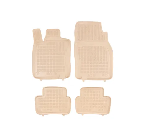 Covorase Presuri Auto Cauciuc Dedicate Bej Renault KADJAR 2015 - 2022