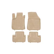 Covorase Presuri Auto Cauciuc Dedicate Bej Renault MEGANE IV Grandtour, Grandcoupe 2016 - 2020, 2020 - | Renault MEGANE IV E - TECH Grandtour, Plug - in Hybrid 2020 -