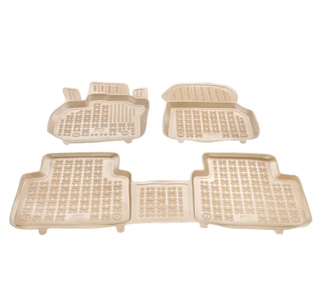 Covorase Presuri Auto Cauciuc Dedicate Bej Renault ZOE 2019 -