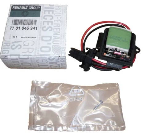 Rezistor, ventilator habitaclu RENAULT 7701046941 produs original