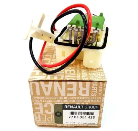 Rezistor, ventilator habitaclu RENAULT 7701051433 produs original