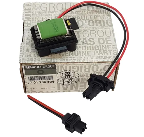 Rezistor, ventilator habitaclu RENAULT 7701206104 produs original