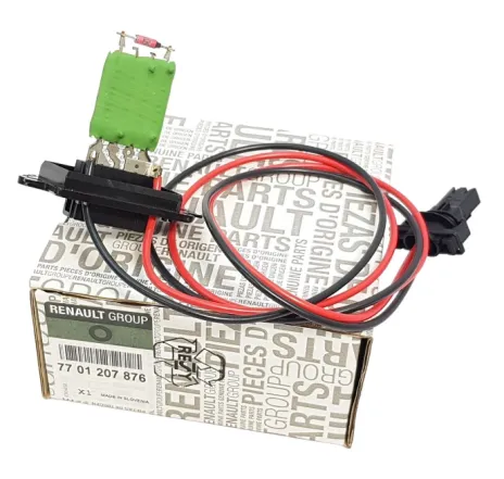 Rezistor, ventilator habitaclu RENAULT 7701207876 produs original