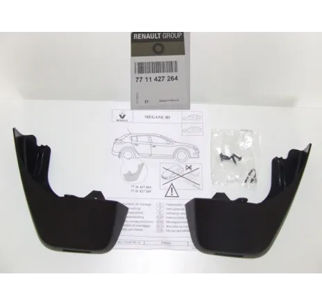 Set bavete (aparatori) noroi spate 2 buc. Renault Megane III Renault 7711427264