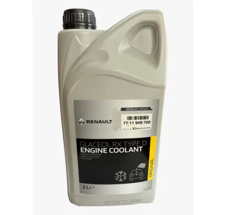 Antigel diluat Renault RX Tip D verde (-21°C) 2L 7711949700