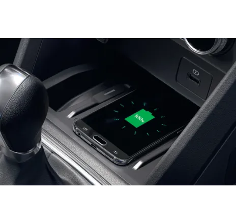 Încărcător telefon prin inducție pe consola centrală Dacia Logan III / Sandero III / Jogger 8201739622 Renault