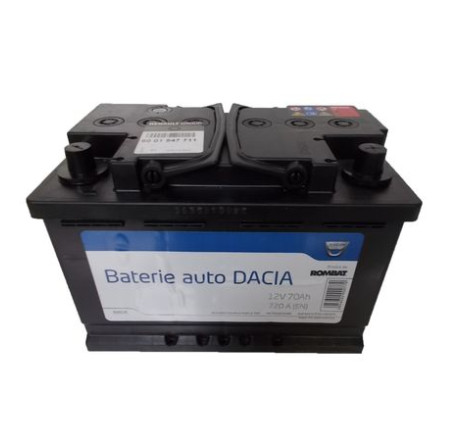 Baterie auto 70 Ah 720 A(EN) 12V Dacia 6001547711