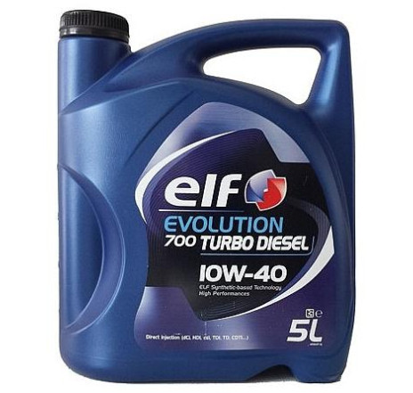 Ulei Elf Evolution 700 Turbo Diesel, 10W40, 5L