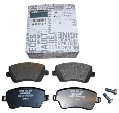 Set Placute frana fata Dacia Logan MCV, VAN, Dokker, Lodgy 410608481R Renault