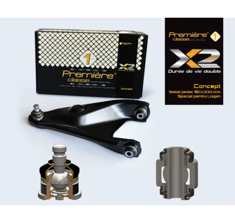 Brat suspensie Dr X2concept log/sand