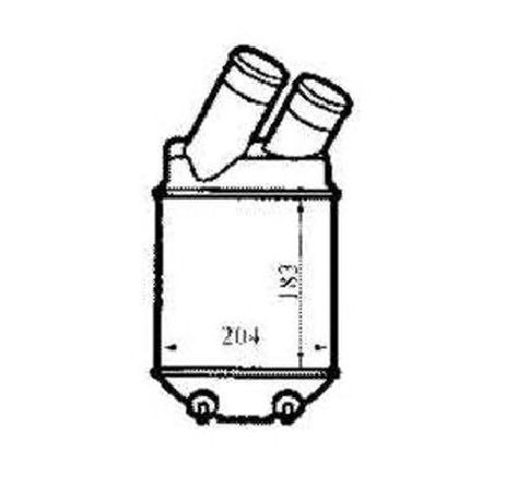 Intercooler, compresor