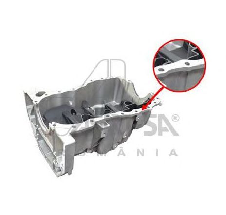 Baie ulei Dacia Logan 1.5(E4)/Renault Megane II (fara canal garnitura)