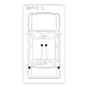 Cablu, frana de parcare