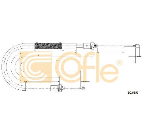 Cablu, frana de parcare