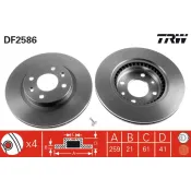 Disc frana DF2586 TRW