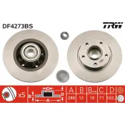 Disc frana DF4273BS TRW