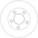 Disc frana DF4273S TRW