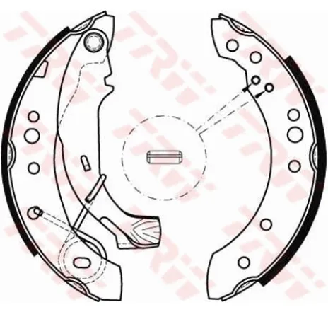 Set saboti frana GS8467 TRW
