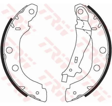 Set saboti frana GS8655 TRW
