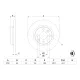 Disc frana 0 986 479 B79 BOSCH