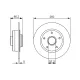 Disc frana 0 986 479 684 BOSCH