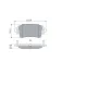 Set placute frana,frana disc 0 986 494 043 BOSCH