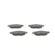 Set placute frana,frana disc 0 986 495 235 BOSCH