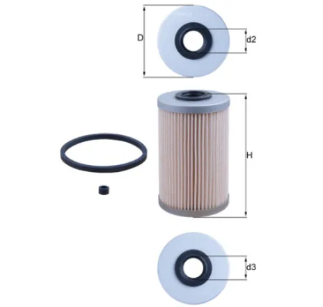 Filtru combustibil KX 204D KNECHT